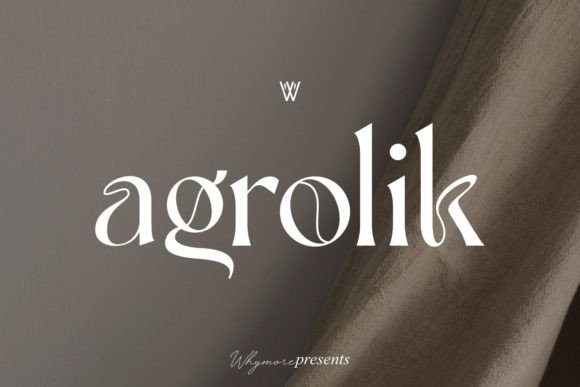 Agrolik Font: A Timeless Typeface for Craft Projects
