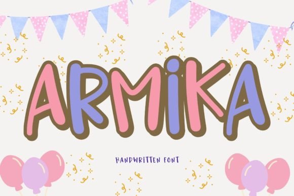 Armika: A Script Font with Personality for Creative Projects