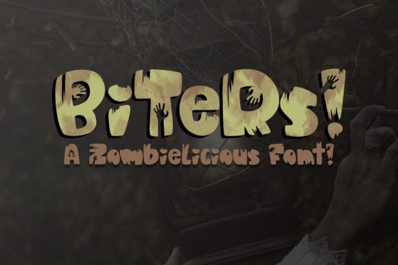 Biters: A Decorative Font That Balances Fun and Creepiness