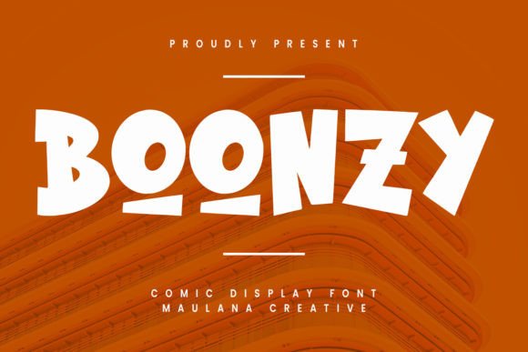 Boonzy: A Bold Font for Creative Campaigns