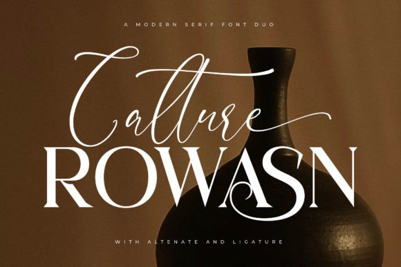 Calture Rowasn Font for Business