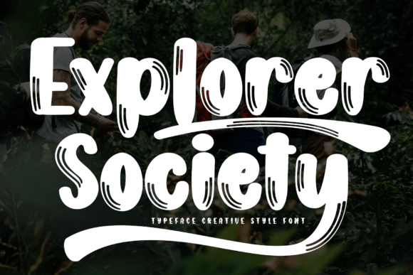 Explorer Society: A Handwritten Font for Editorial Design