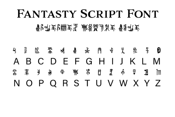 Fantasy Script 14 Font for Business