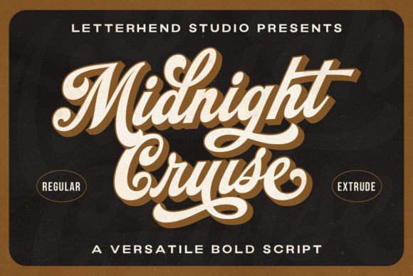 Midnight Cruise Font: A Polished Touch for Your Brand