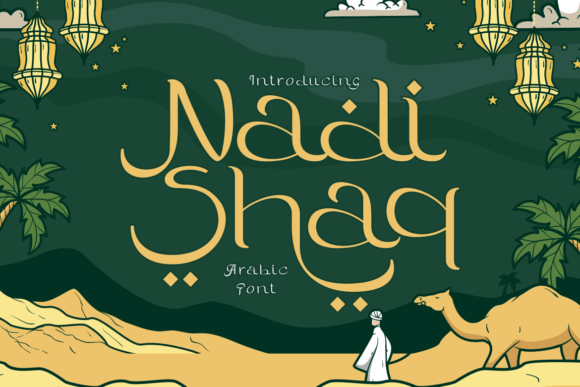 Nadishaq: A Captivating Typeface for Creative Branding