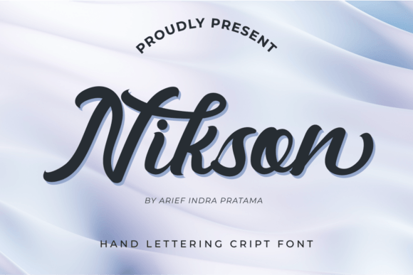 Nikson Script Font for Modern Web Design