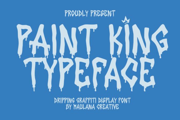 Paint King Font for Web Design