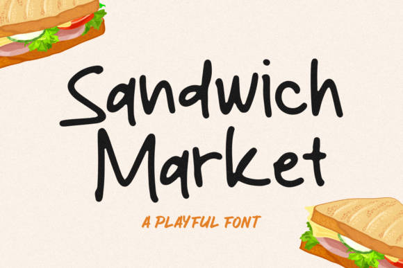 Sandwich Market: A Handwritten Font That Elevates Digital Designs