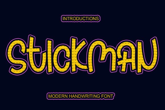 Stickman Font for Business Branding