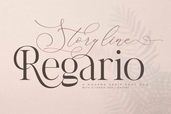 Storyline Regario: A Typeface That Elevates Branding Projects